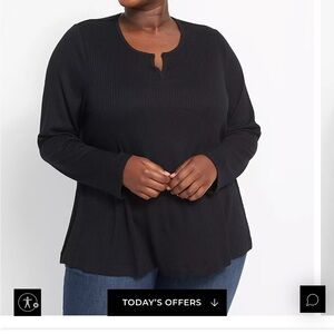 NWT Lane Bryant size 22/24 swing tee.